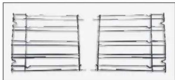 HOOVER HOZ7173WI WFE - Laterales de alambres - 1