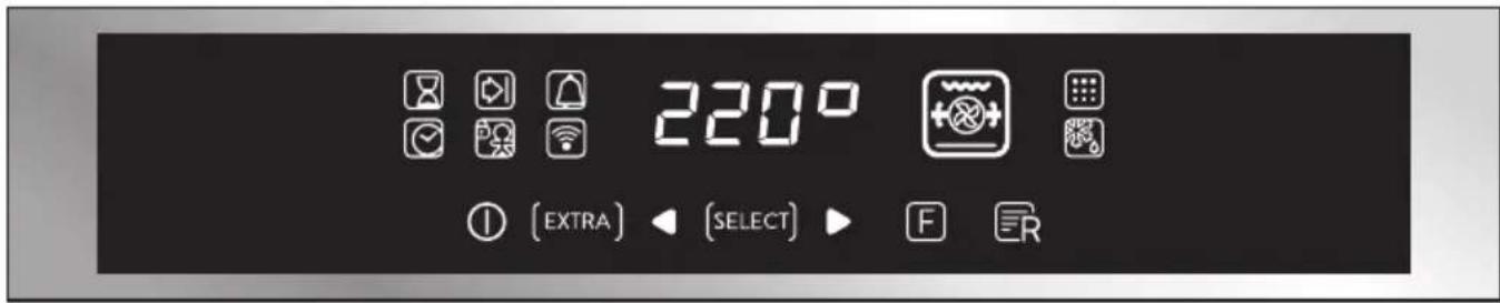 HOOVER HOZ7173WI WFE - Gösterge açıklamaları - 1