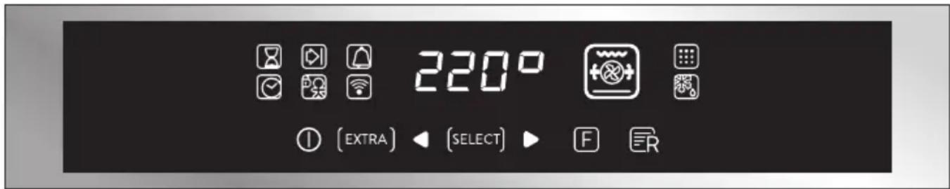 HOOVER HOZ7173WI WFE - Descripción de la pantalla - 1