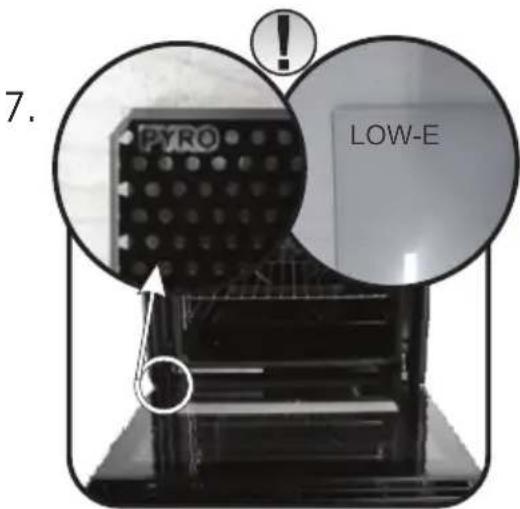 HOOVER HOZ7173WI WFE - ENTFERNEN UND REINIGEN DER GLASTÜR - 6