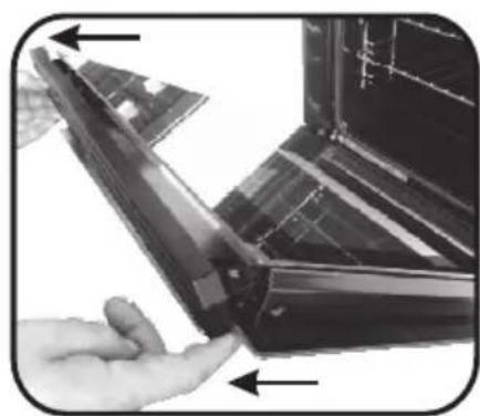 HOOVER HOZ7173WI WFE - RIMOZIONEEPULIZIADELLAPORTA IN VETRO - 7