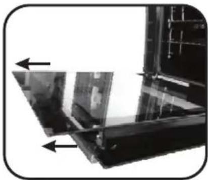 HOOVER HOZ7173WI WFE - WYJMOWANIEI CZYSZCZENIE SZYBY DRZWICZEK - 2