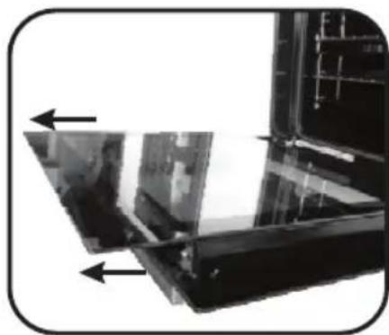 HOOVER HOZ7173WI WFE - RIMOZIONEEPULIZIADELLAPORTA IN VETRO - 2