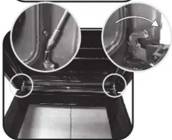HOOVER HOAZ 8673 INE - EXTRACCIONY LIMPIEZA DE LA PUERTA DE VIDRIO - 3