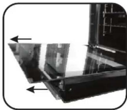 HOOVER HOAZ 8673 INE - EXTRACCIONY LIMPIEZA DE LA PUERTA DE VIDRIO - 2