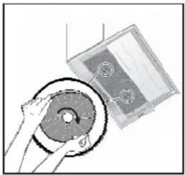 HOOVER HHT63001X - Replacement of AF 100 Carbon Filter - 1