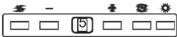 HOOVER HHT63001X - Interruptor digital 5 Veloc - 1