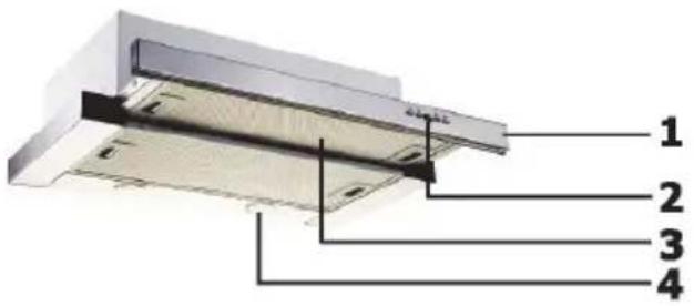 HOOVER HHT63001X - VISTA GENERALE DELL'ELETTRODOMESTICO - 2