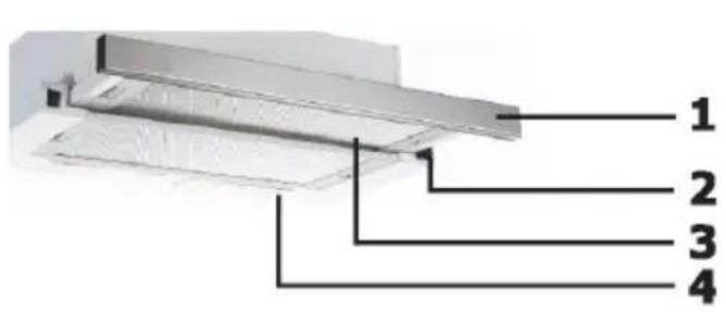 HOOVER HHT63001X - APERÇU DE L'APPAREIL - 1