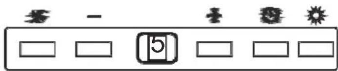 HOOVER HHT63001X - Przełącznik cyfrowy 5 prędkości - 1