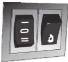 HOOVER HHT63001X - Contact basculant 2 vitesses - 1