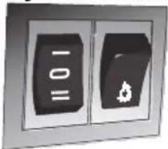 HOOVER HHT63001X - 2rychl. kolébkový přepínač - 1