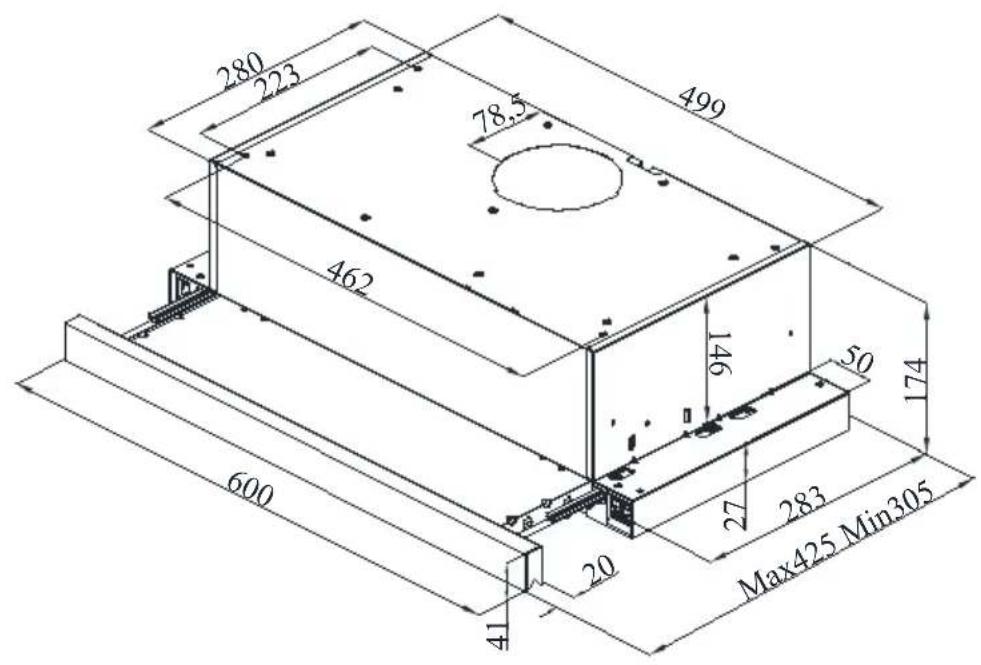 HOOVER HHT63001X - DISEGNO TECNICO - 1
