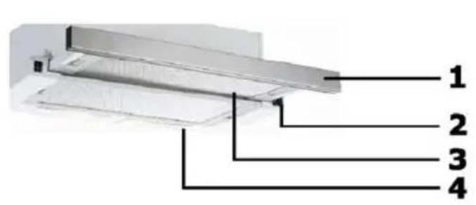 HOOVER HHT63001X - DESCRIPCIÓN DEL ELECTRODOMÉSTICO - 1