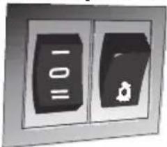 HOOVER HHT63001X - Interruptor basculante 2 Veloc. - 1