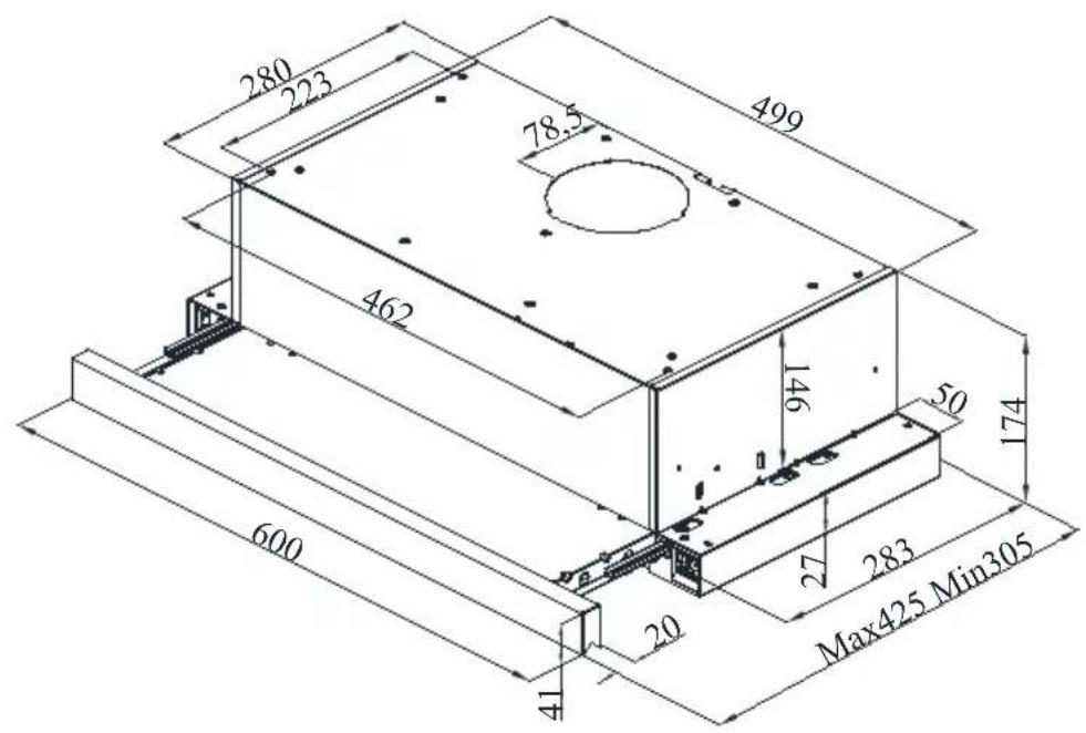 HOOVER HHT63001X - DESSIN TECHNIQUE - 1