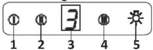 HOOVER HHT63001X - Contact Dgt 3 vitesses - 1