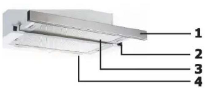 HOOVER HHT63001X - VISÃO GERAL DO APARELHO - 1