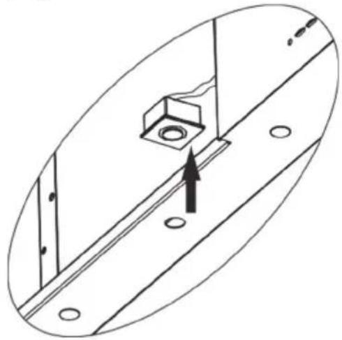 HOOVER HHT63001X - Remplacement de l'ampoule LED 1 W - 1