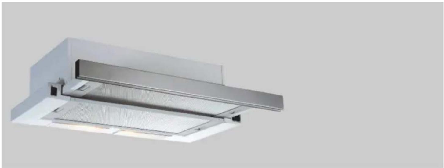 HOOVER HHT63001X - HOTTE DE CUISSON MANUEL D'INSTRUCTIONS - 1