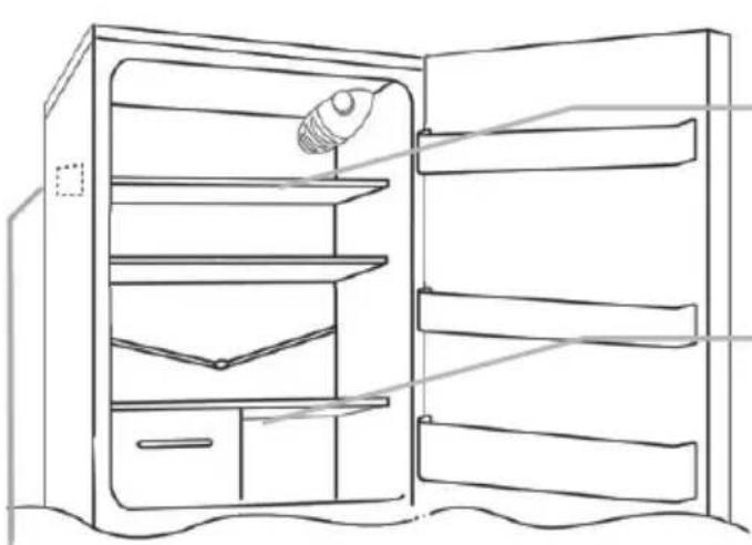 HOOVER HFLE54XK - DEGIVRAGE et CONGELATION - 1