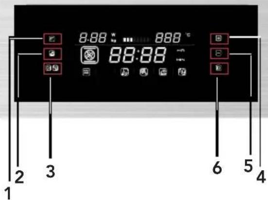HOOVER HMC 440 TVX - Bandeau de commande et caractéristiques - 1