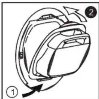 HOOVER DNC D913BXS - Para Quitar el Conteditor - 3