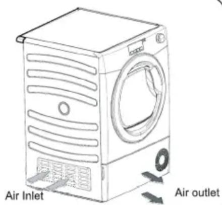 CANDY GVC D1013BS - Ventilation - 1