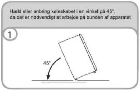 IBERNA ITLP 130S - ÆNDRING AF LÅGERNES ÅBNINGSRETNING - 1