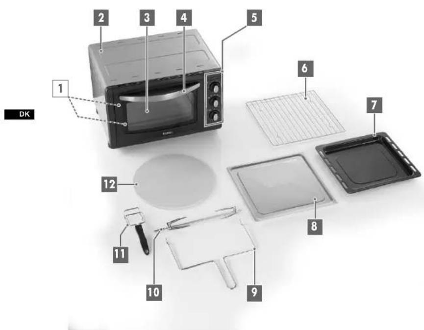 SEVERIN TO 2061 - Tekniske data - 1