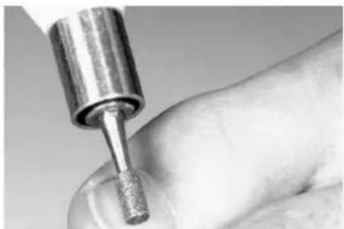 MEDISANA Medistyle S - Recommended sequence for a pedicure (care of the feet): - 8