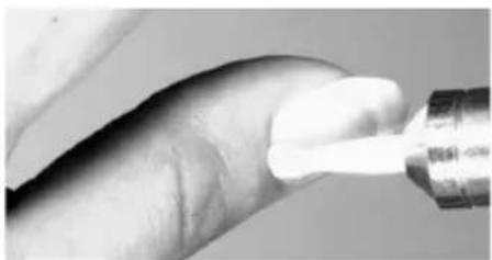 MEDISANA Medistyle L - Recommended sequence for a manicure (care of the hands): - 8