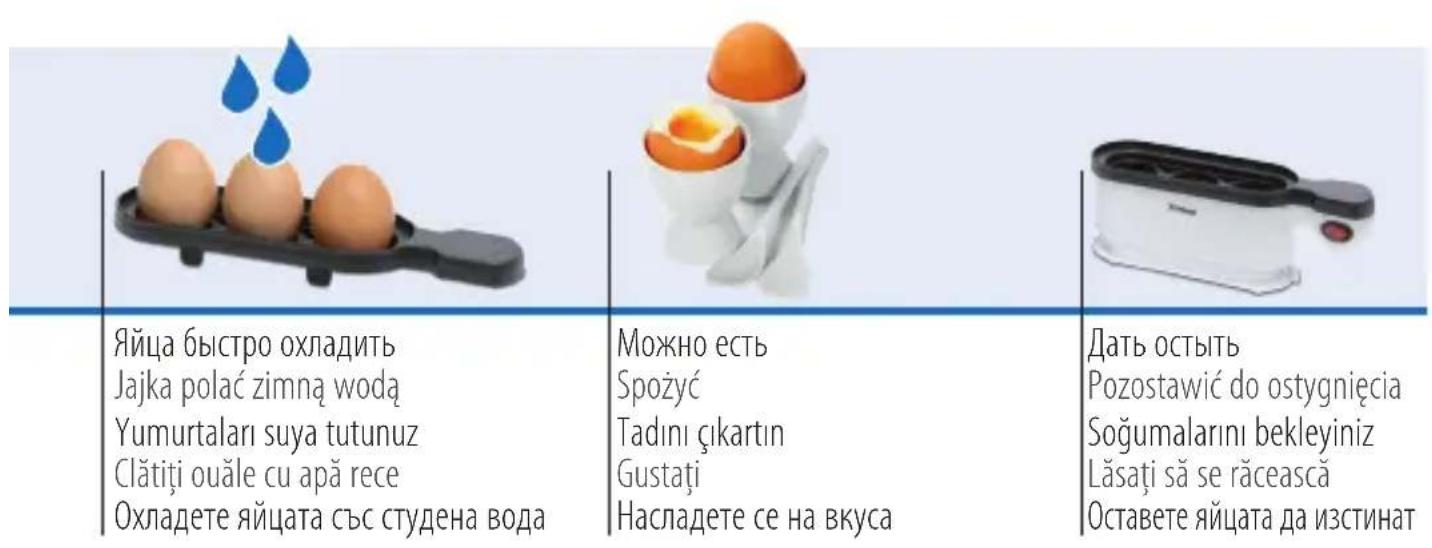 TRISA Eggolino - Iocne nCnoJb3OBAHn | Po uzyciu | Kullandiktan sonra | Dupa folosire | CneD ynoTpe6a - 4