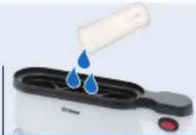TRISA Eggolino - Použití prístroje | A készülék használata | Uporaba aparata | Uporaba naprave | Použitie prístroja - 2