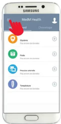 TRISA Easy Scale 4.0 - Saisir les données personnelles - 1