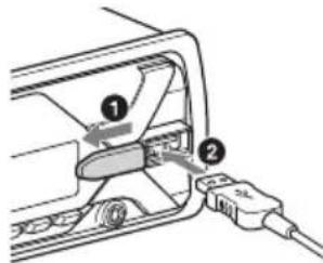 SONY DSXA410BT - Connexion d'un péripérisque USB - 1