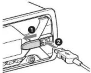 SONY DSXA410BT - Connecting a USB Device - 1