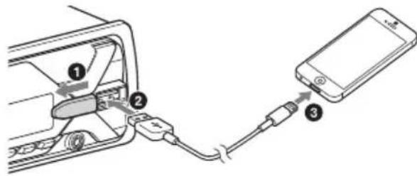 SONY DSXA410BT - Connecting with an iPhone/iPod (BLUETOOTH Auto Pairing) - 1