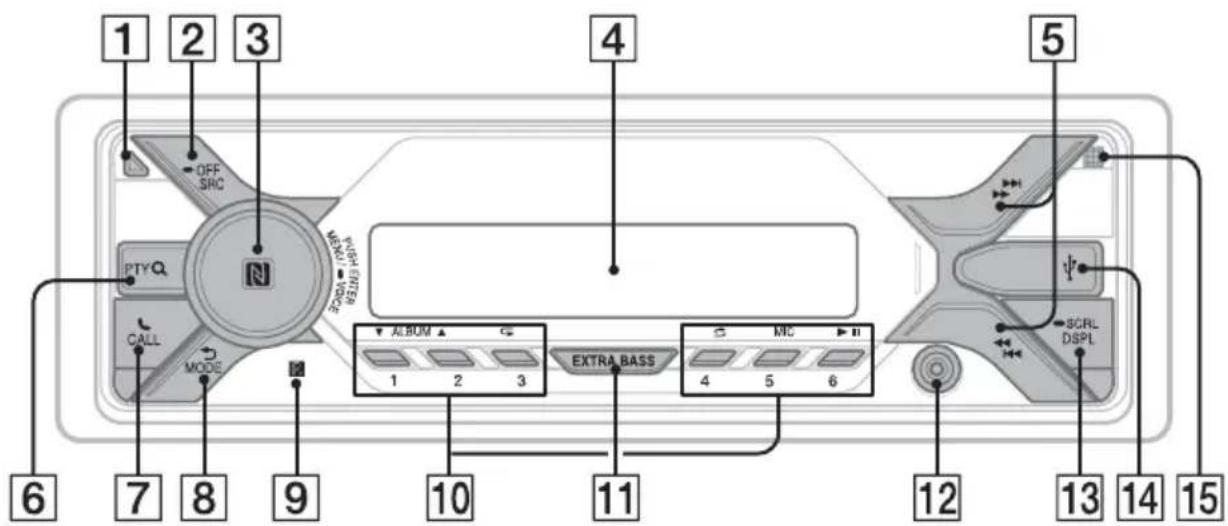 SONY DSXA410BT - Appareil principal - 1