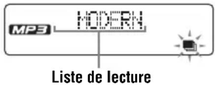 SONY DNF611 - Lecture de vos listes de lecture préférences (lecture de la liste m3u) (CD MP3 uniquement) - 1