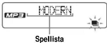 SONY DNF611 - Spela upp en spellista (m3u play list play) (Endast MP3 CD) - 1