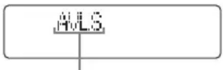 SONY DNF611 - Houd SOUND ingedrukt totdat "AVLS ON" verschijnt in het display. - 1