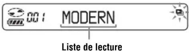 SONY DNE509 - Lecture de vos listes de lecture préférences (lecture de la liste m3u) (CD MP3 uniquement) - 1