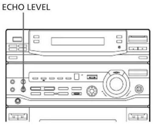 SONY LBTXB44K - Réglage de l'echo du microphone (LBT-XB33K/XB44K/XB66K uniquely) - 1