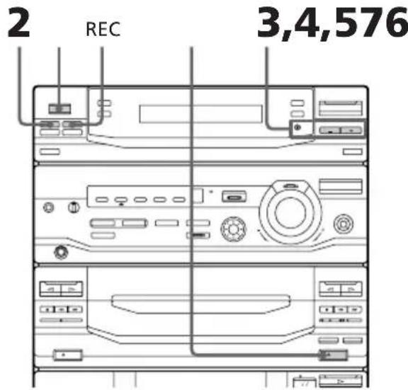 SONY LBTXB44K - Gravização temporizada de programas de rádio - 1