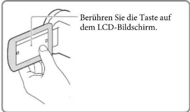 SONY HDRCX400E - Einschalten des Geräts und einstellen von Datum und Uhrzeit - 2