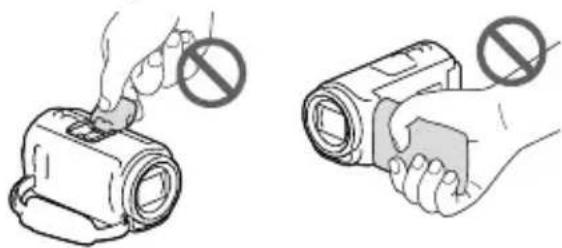 SONY HDRCX400E - Gebruik en onderhoud - 1