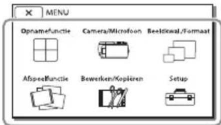 SONY HDRCX400E - Selecteer een categorie. - 1