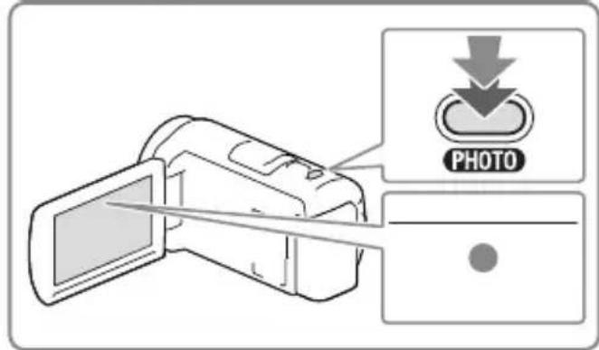 SONY HDRCX400E - Prises de photos - 2