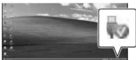 SONY HDRCX400E - Uw camcorder loskoppelen van de computer - 1